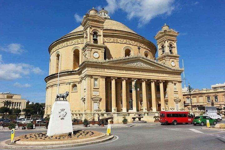 Half Day to Aviation Museum, Mosta Dome and WWII Shelters incl Maltese Platter