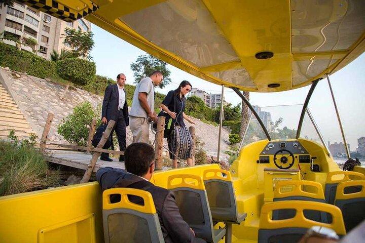 1 Hour adventure in the Nile River By Nile Taxi In Cairo