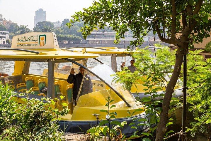 1 Hour adventure in the Nile River By Nile Taxi In Cairo