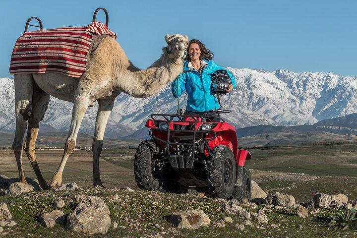 From Marrakech: Camel ride and Quad Biking Tour