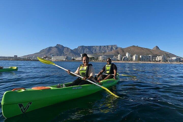 Cape Town Sea Kayaking Adventure launching from V&A Waterfront