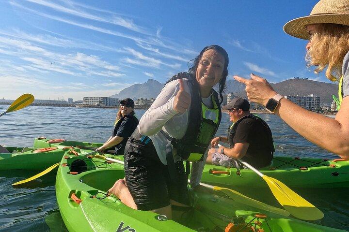Cape Town Sea Kayaking Adventure launching from V&A Waterfront