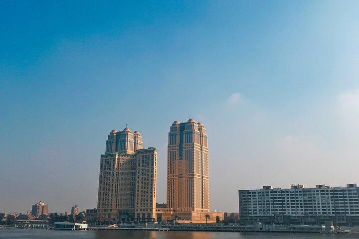 Sunset At Cairo Tower With Lunch