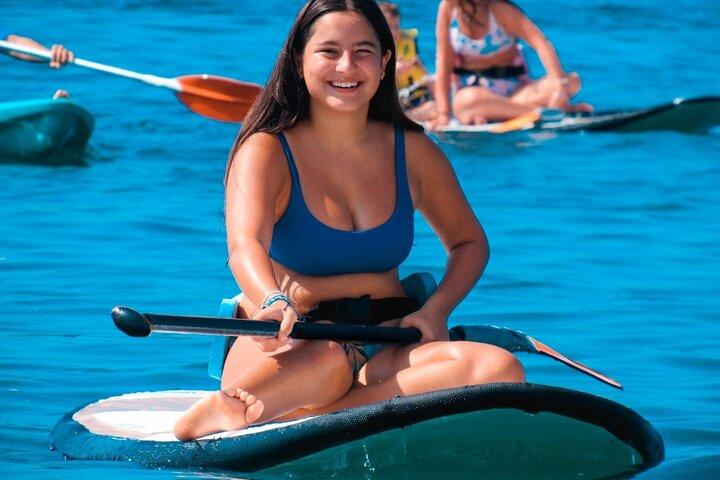 Paddle Boarding At Acapulco´s Bay