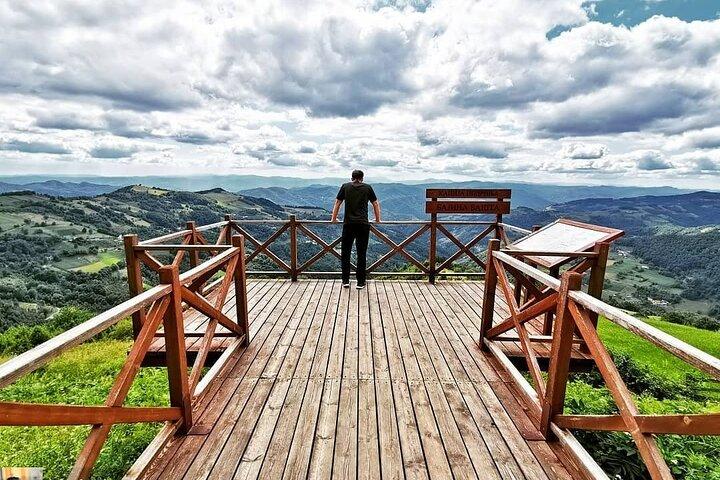 Šargan Eight Railway, Wooden Town & House on Drina river day trip from Belgrade