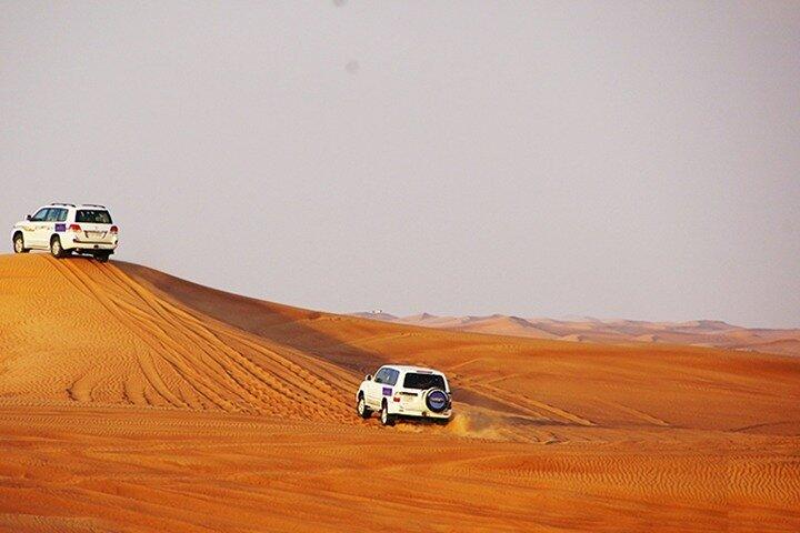 Dubai Desert Safari with BBQ, 3 Shows & Camel Ride at Majlis Camp