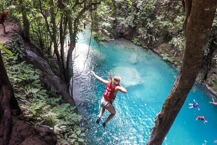 Canyoneering Cebu in Kawasan falls + meals + Cebu transfer option