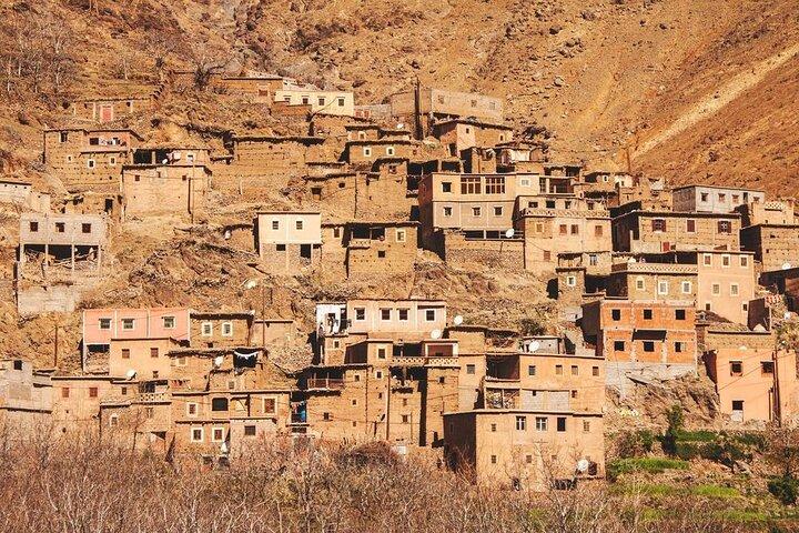 Atlas Mountains, 3 Valleys, Waterfalls and Agafay Desert Day Trip from Marrakech