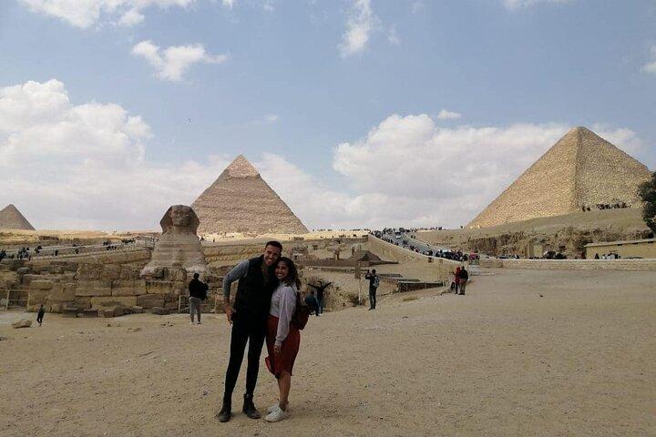 Giza pyramids,Sphinx, ATV bike,Camel,Dinner cruise& shopping tour