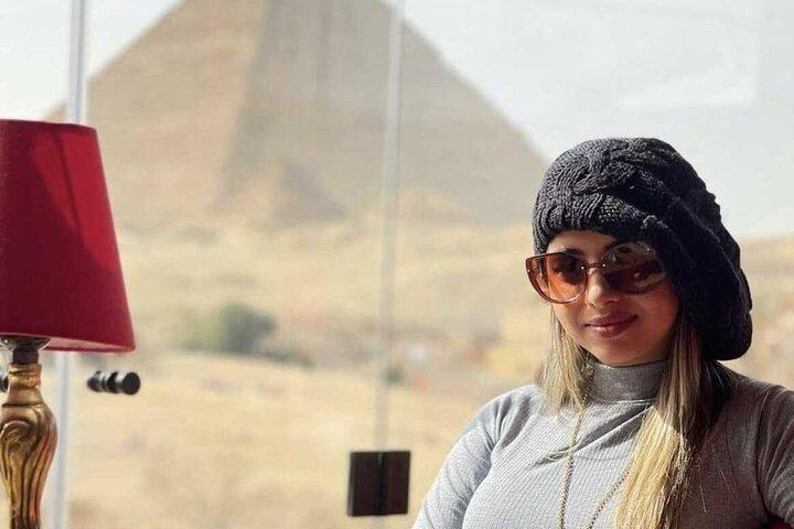 4-Hours Private Dinner at Great Pyramid Inn With Pyramids View