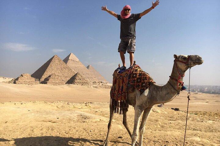 Half Day Tour Giza Pyramids& Great Sphinx with Private Tour Guide