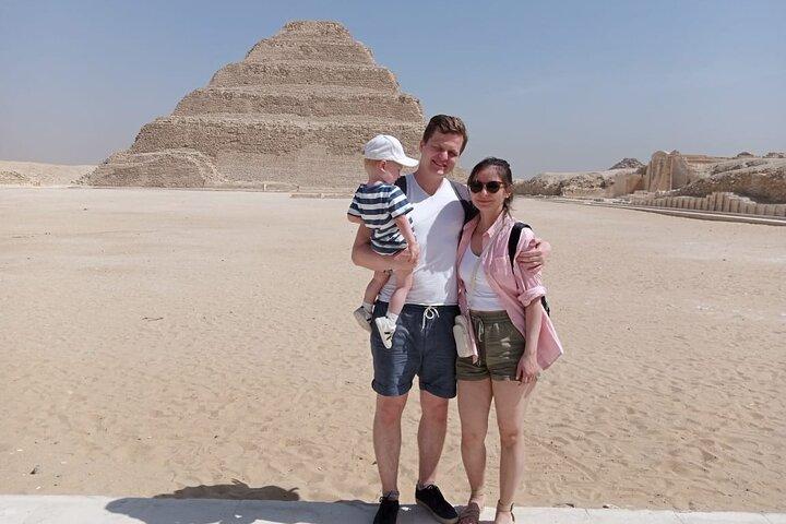 Private Day Tour Saqqara Pyramids, Memphis and Dahshur Pyramids