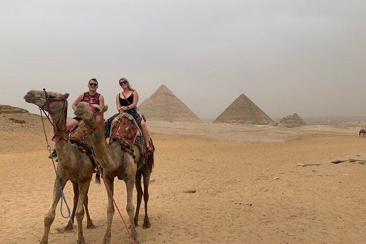Giza Pyramids & Museum Egyptian Civilization Private Tour, hotel round transfers