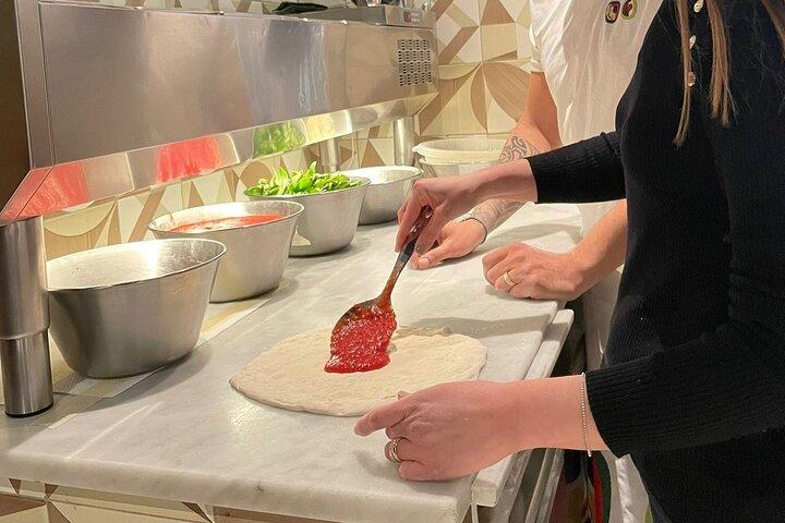 Pizza Class Italy Margherita with Pizzaiolo + Wine tasting