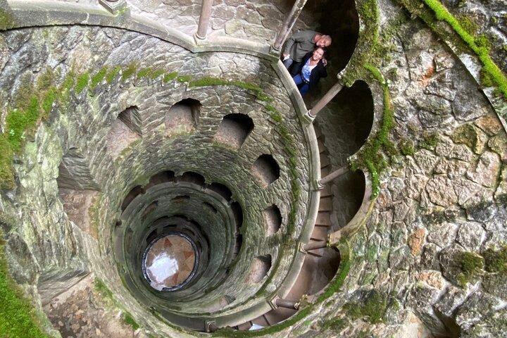 Lisbon to Sintra Pena & Regaleira guided tour in 8pax group
