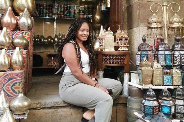 Private guided shopping tour in Khan el-Khalili with Lunch