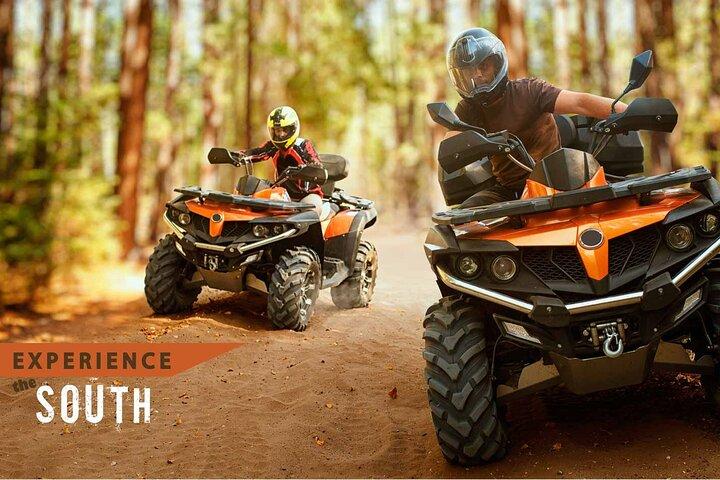 Rhodes ATV Quad Guided Off Road Tour 2 person on 1 Quad