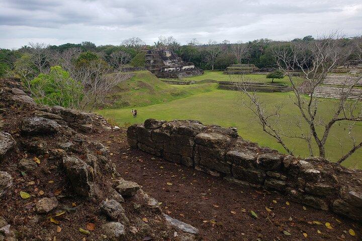 Guided Altun Ha Ruins, Rum factory & Belize sign from Belize City