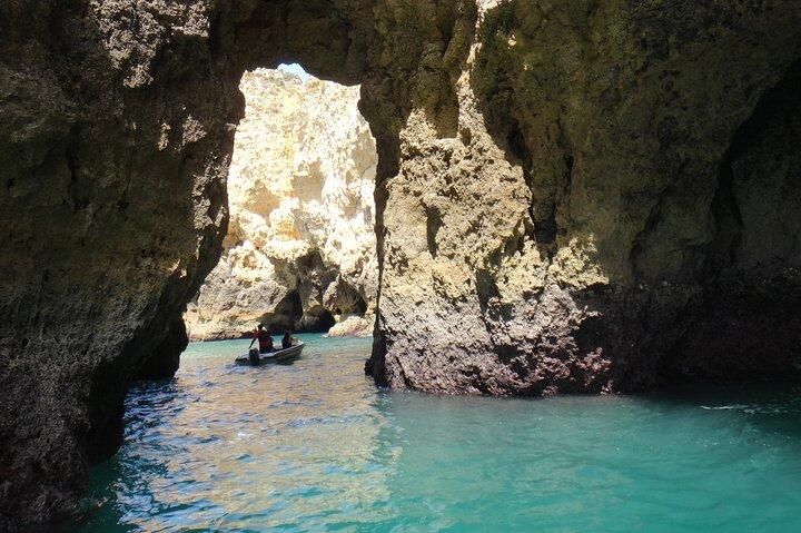Tour to inside the Caves /Grottos the Ponta da Piedade -Lagos