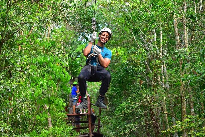 Adventure in Puerto Morelos: ATVs, Ziplining, Cenote Exploration