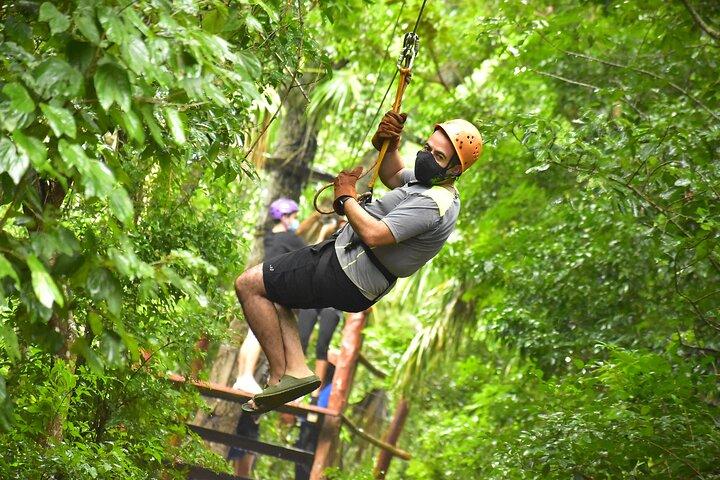 Horseback riding and ATV in the jungle, Ziplines, Cenote & Lunch