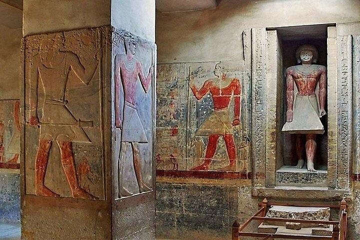 Memphis, Saqqara and Titi pyramids, Vizer Meriruka's tomb