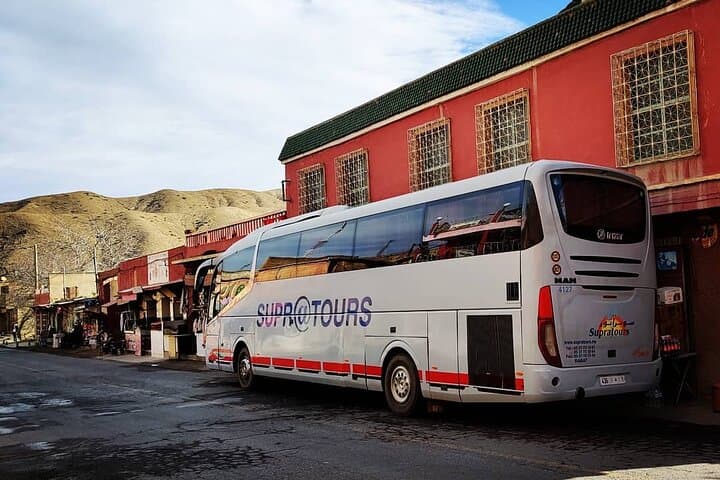 Essaouira to Marrakech Supratours bus tickets