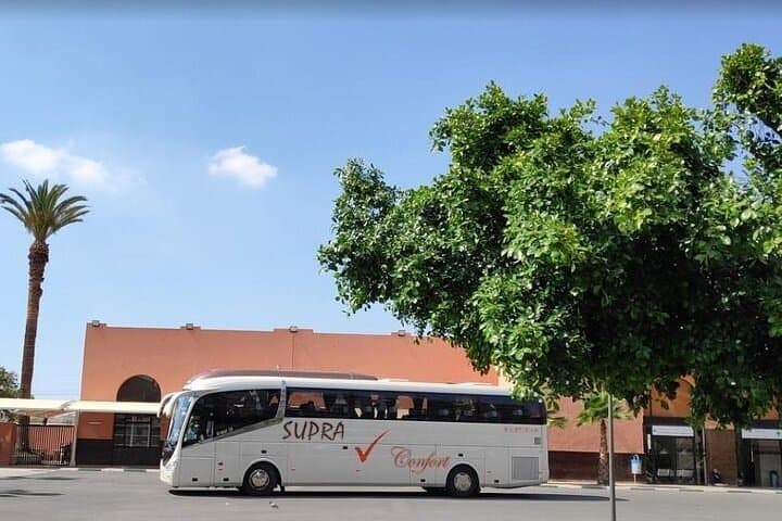 Essaouira to Marrakech Supratours bus tickets