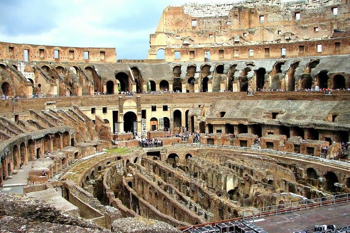 Rome: Underground Tour and Colosseum Arena (guarantee 7 pax)