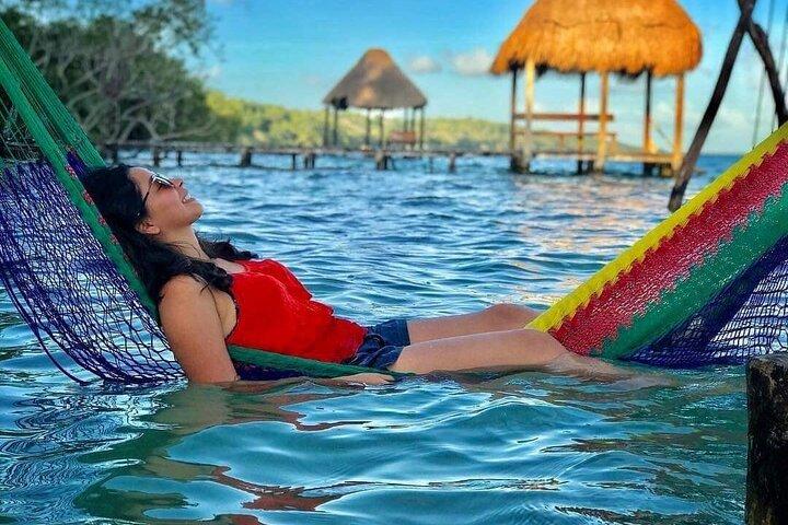Tour Bacalar + Pontoon Ride Lagoon from Cancún & Playa del Carmen