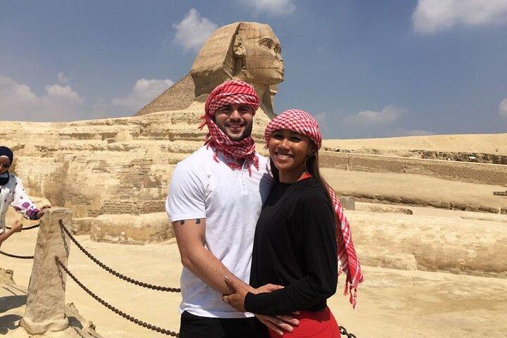 Half Day Tour Giza Pyramids& Great Sphinx with Private Tour Guide