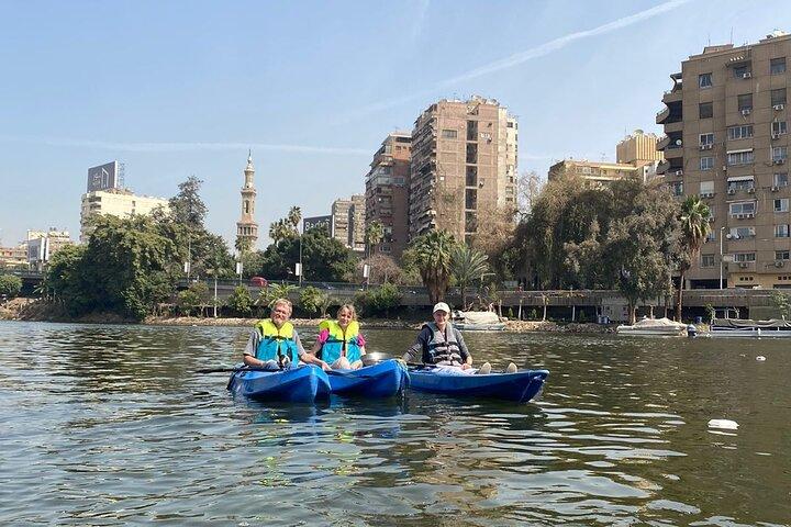 Nile River Kayaking in Cairo with Instructor