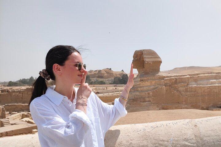 Half day Pyramids of Giza and Sphinx with Camel ride