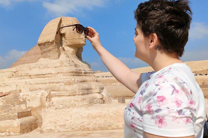 Half day Pyramids of Giza and Sphinx with Camel ride