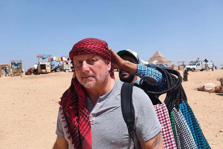 Half day Pyramids of Giza and Sphinx with Camel ride