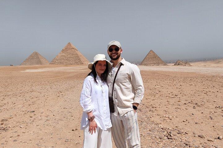 Half day Pyramids of Giza and Sphinx with Camel ride