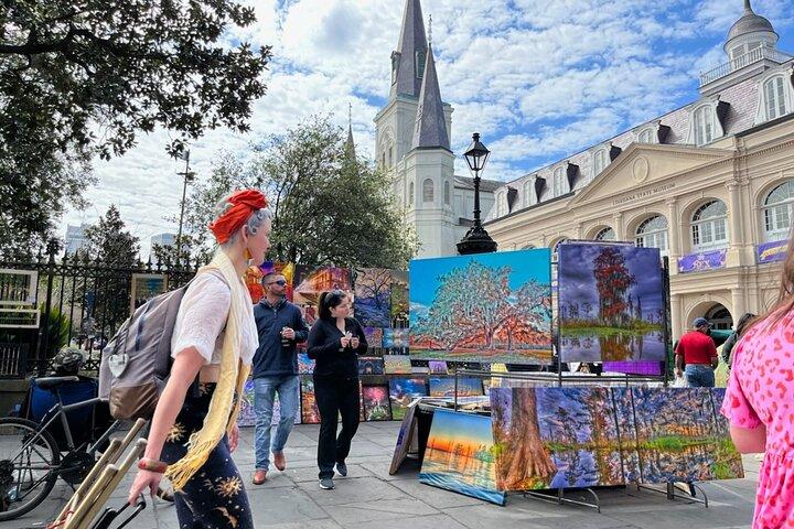 Private Art and Street Art Tour of New Orleans with Lunch