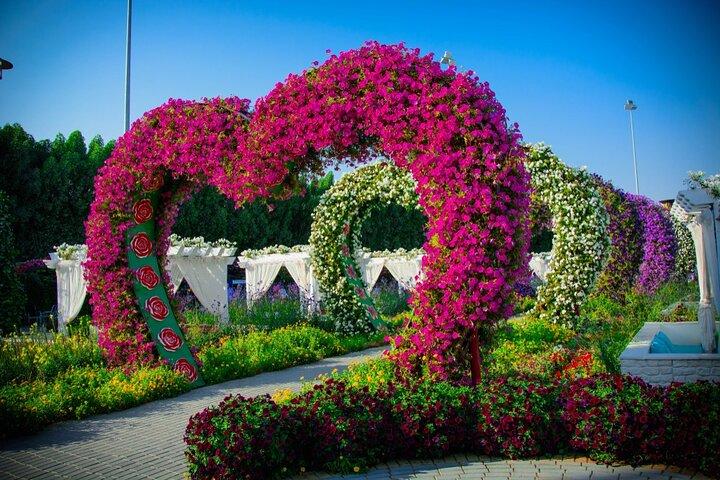 Dubai Miracle Garden and Butter Fly Garden Private Tour