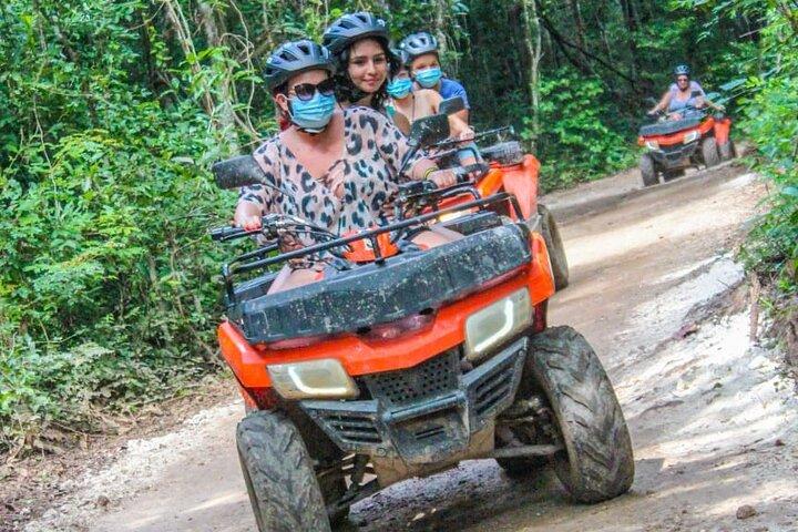 The best ATV tour with ziplines and Cenote swim day!