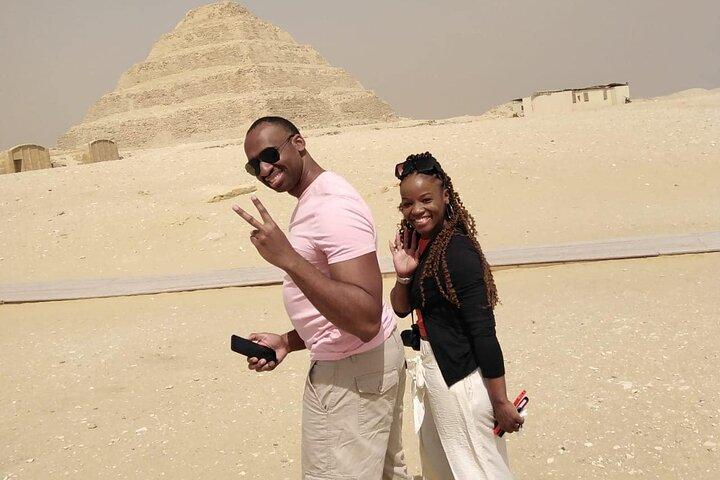 6-Hours VIP Private Day Memphis city ,Sakkara pyramids & Dahshur