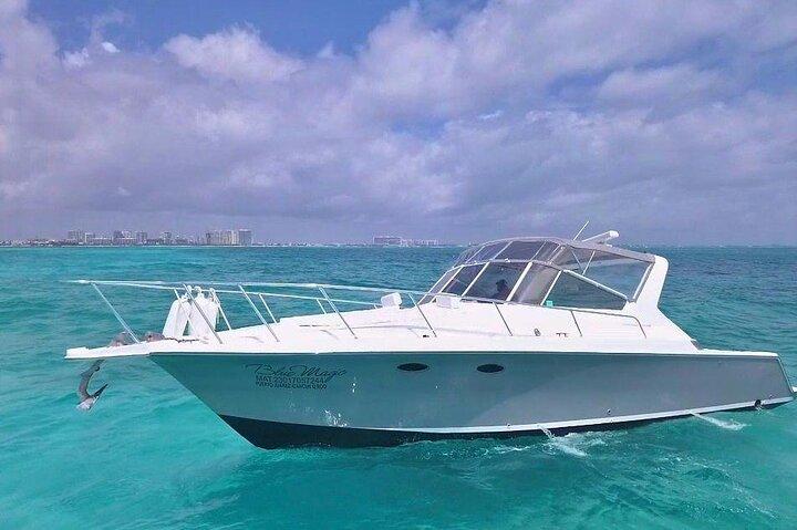 Private Yacht Cancun 42ft up to 8 people