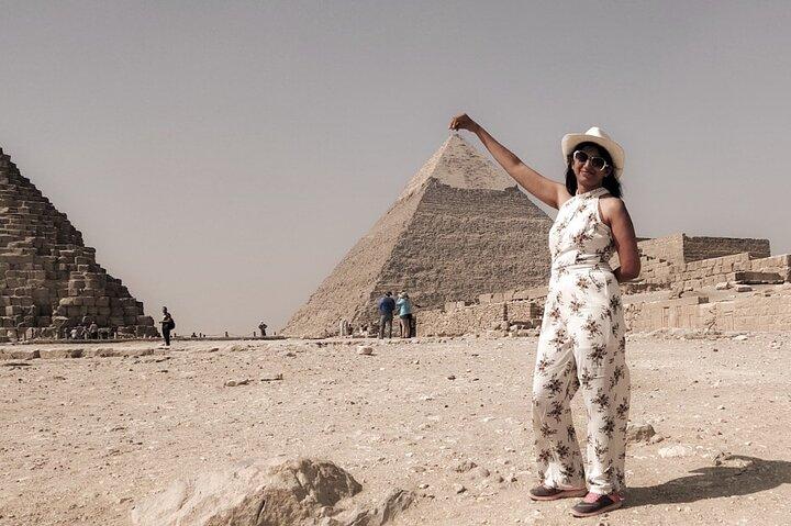 Full-Day Giza Pyramids, Sphinx, Memphis & Sakkara Private Tour