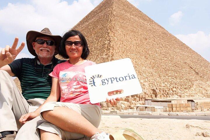 Full-Day Giza Pyramids, Sphinx, Memphis & Sakkara Private Tour
