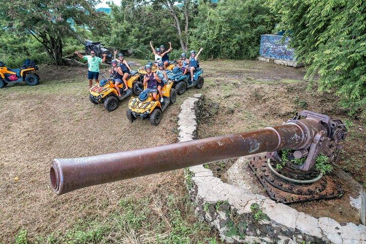 Full-Day ATV, Vanilla & Jet Ski Adventure with Polynesian BBQ