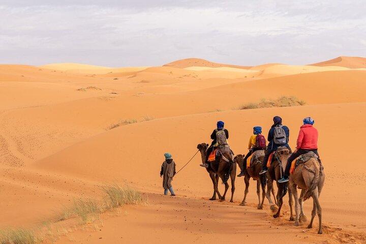 Marrakech: 3 Days Desert Tour To Merzouga Camp with Luxury Option
