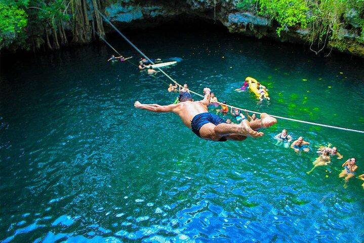 Cancun Combo Tour: ATV and Zip- lines with Cenote Swim