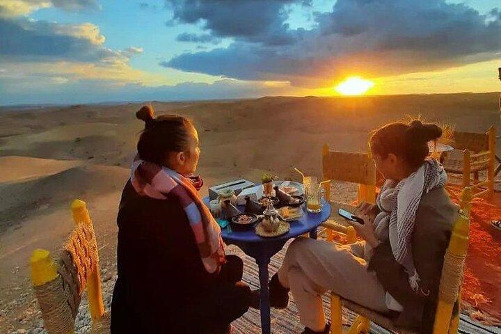 Marrakech : Agafay desert Quads, Camels & Dinner with Fire Show