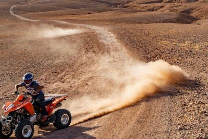 Marrakech: Agafay Desert Quad, Camel Ride & Dinner Show