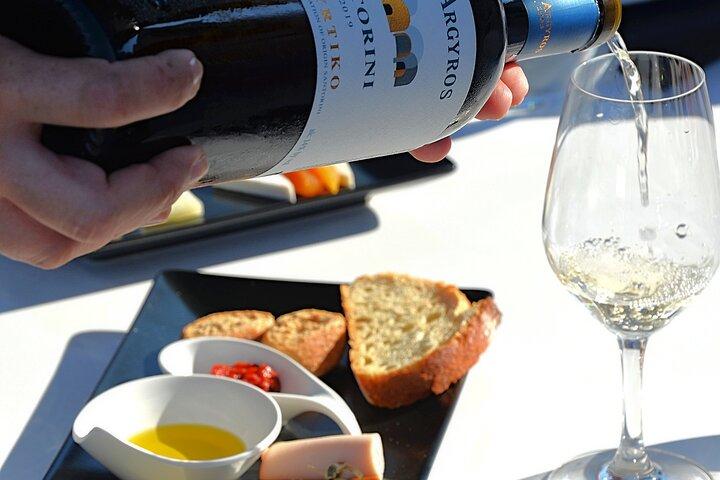 Santorini Wine Tasting & Premium Lunch at Award-Winning Winery