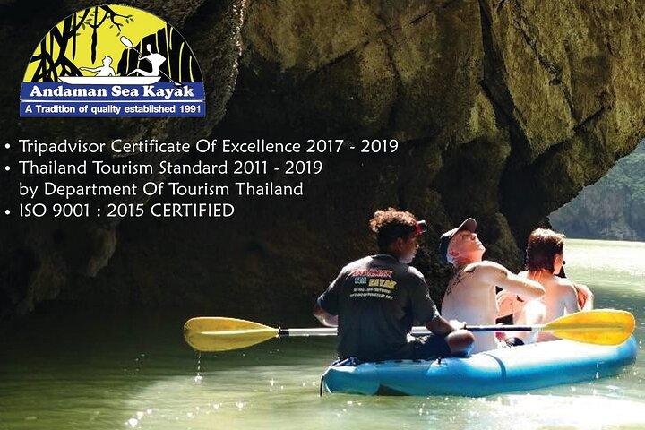 Full day Phangnga Bay with Andaman Sea Kayak